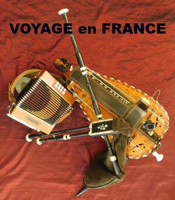 Affiche concert voyage en France